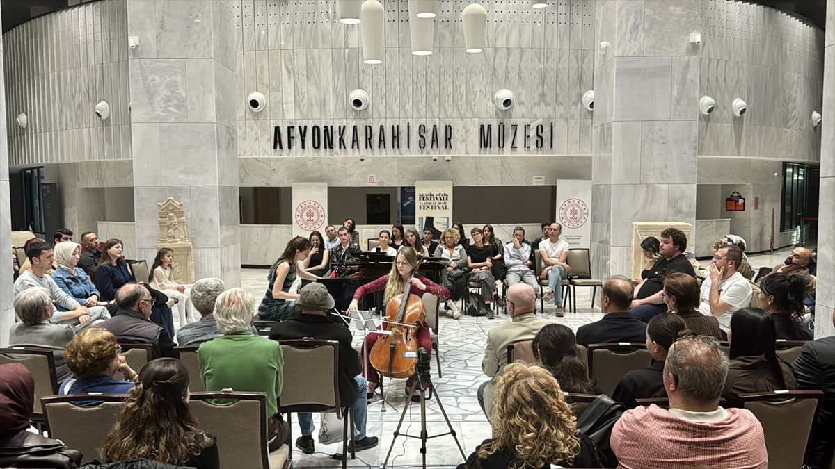 25. Afyonkarahisar Klasik Müzik Festivali'nde iki Çekyalı grup konser verdi