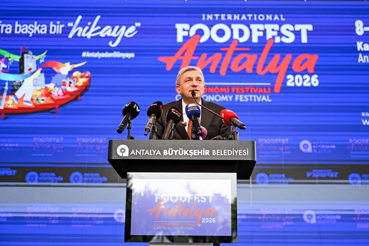 "5. Uluslararası Food Fest Antalya Gastronomi Festivali" ziyaretçilere kapılarını açtı