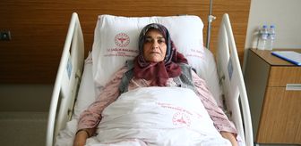 61 yaşındaki hastanın karnından 6 yılda 20 kilo 100 gramlık tümör çıkarıldı