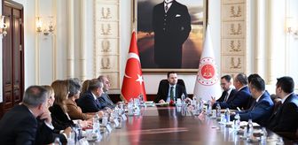 Adalet Bakanı Gürlek, Türkiye Noterler Birliği heyeti ile görüştü Açıklaması