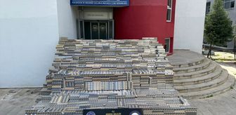 Adana'da 127 bin 500 paket kaçak sigara ele geçirildi