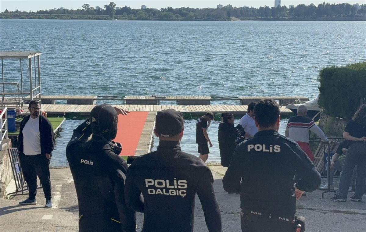 Adana'da gölde boğulma tehlikesi geçiren kişi hastaneye kaldırıldı