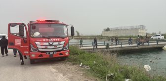 Adana'da sulama kanalında kaybolan genç için arama çalışması başlatıldı