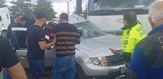 Adıyaman'da tırla çarpışan otomobilin sürücüsü hayatını kaybetti