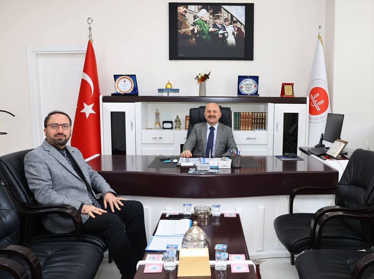 Adıyaman Valisi Varol'dan İl Müftüsü Şavlı'ya hayırlı olsun ziyareti