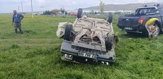 Afyonkarahisar'da otomobilin şarampole devrilmesi sonucu 1 kişi öldü, 4 kişi yaralandı