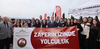 Afyonkarahisar'da 'Zaferin İzinde Yolculuk' projesi başladı