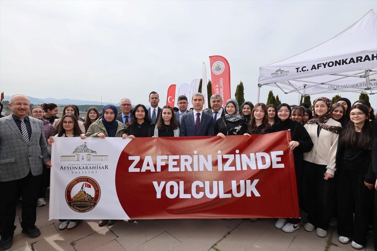 Afyonkarahisar'da "Zaferin İzinde Yolculuk" projesi başladı