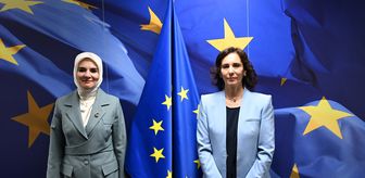 Aile ve Sosyal Hizmetler Bakanı Göktaş, Brüksel'de üst düzey temaslarda bulundu