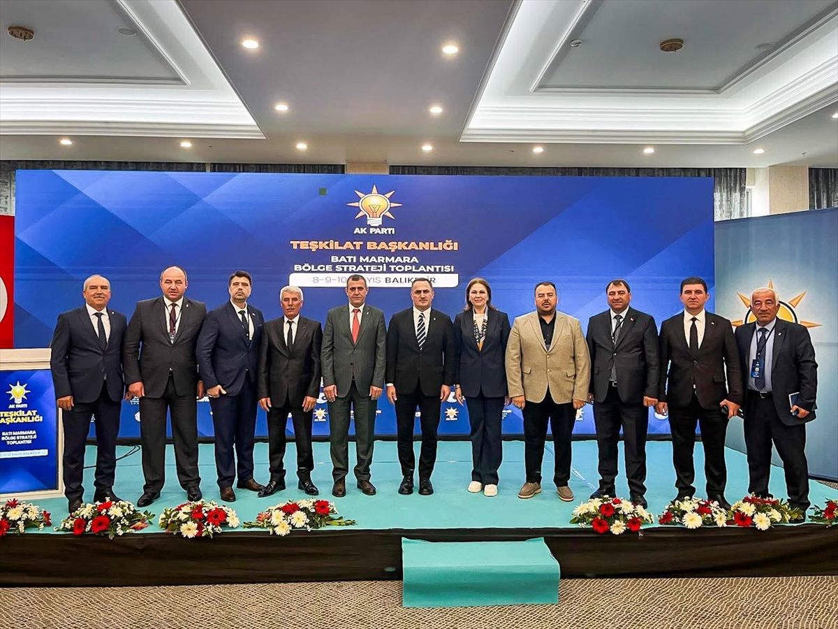 AK Parti Edirne Teşkilatı, Batı Marmara Bölge Strateji Toplantısı'na katıldı