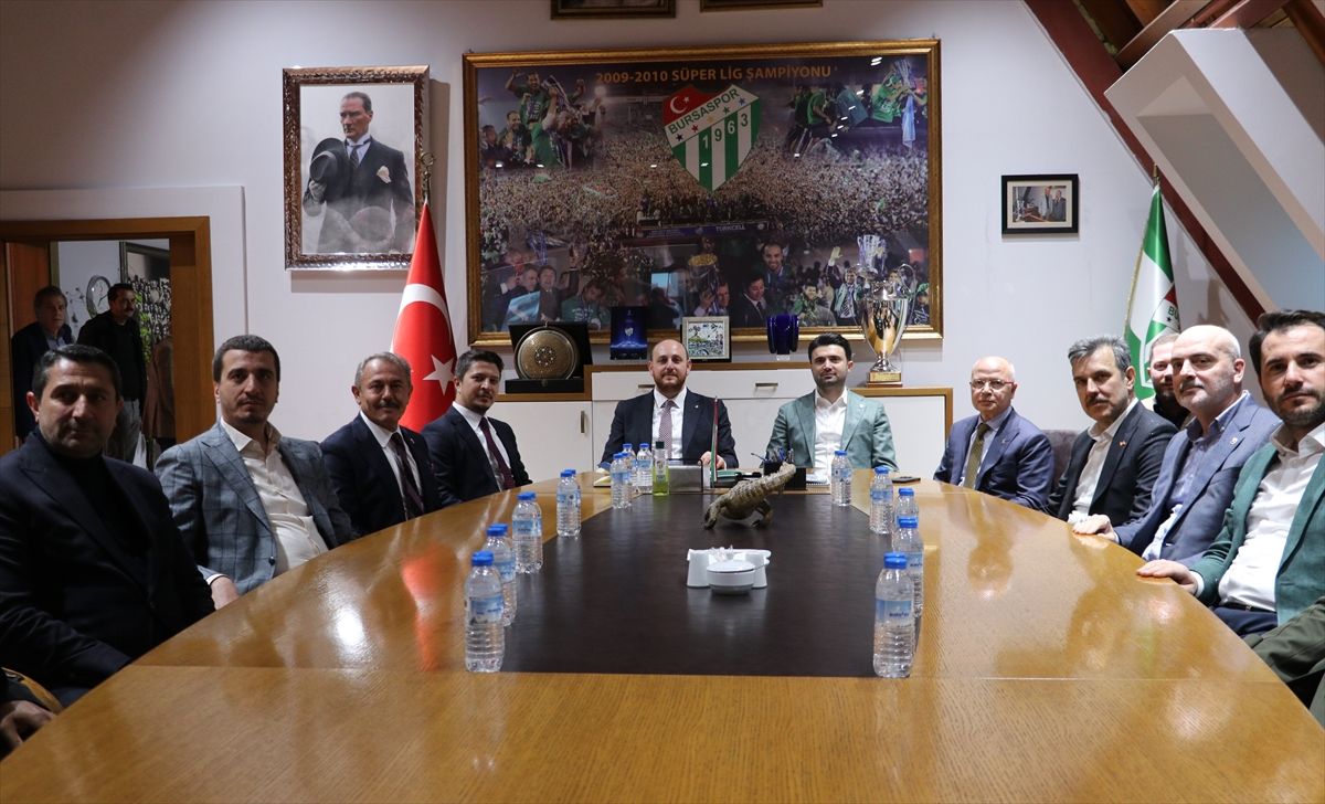 Büyükgümüş Bursa'da ziyaretler yaptı
