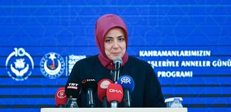 AK Parti Kadın Kolları Başkanı Ercan, 'Kahramanlarımızın Anne ve Eşleriyle Anneler Günü Programı'nda konuştu Açıklaması
