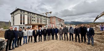 AK Parti Karabük heyetinden Eskipazar'da inceleme yaptı