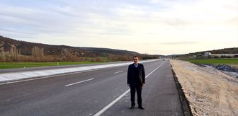 AK Parti'li Dönmez, Eskişehir-Seyitgazi kara yolunda yürütülen çalışmaları inceledi