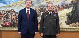 AK Parti Tokat Milletvekili Arslan, Kara Kuvvetleri Komutanı Orgeneral Tokel'i ziyaret etti