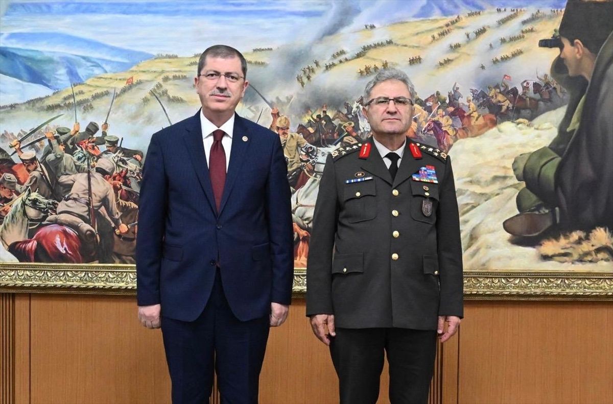 AK Parti Tokat Milletvekili Arslan, Kara Kuvvetleri Komutanı Orgeneral Tokel'i ziyaret etti