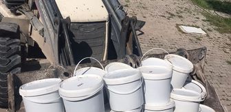 Aksaray'da ele geçirilen 4 ton 253 kilogram kaçak ve etiketsiz gıda imha edildi