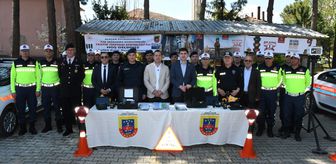 Alaçam'da 'Karayolları Güvenliği ve Trafik Haftası' etkinliği düzenlendi