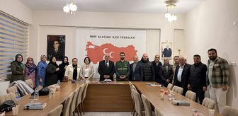 Alaçam'da MHP İlçe Teşkilatına bağımlılıkla mücadele eğitimi verildi