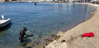 Bodrum'da dalgıçlar denizden 250 kilogram atık çıkardı