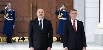 Aliyev ve Babis Azerbaycan'ın Gebele şehrinde görüştü