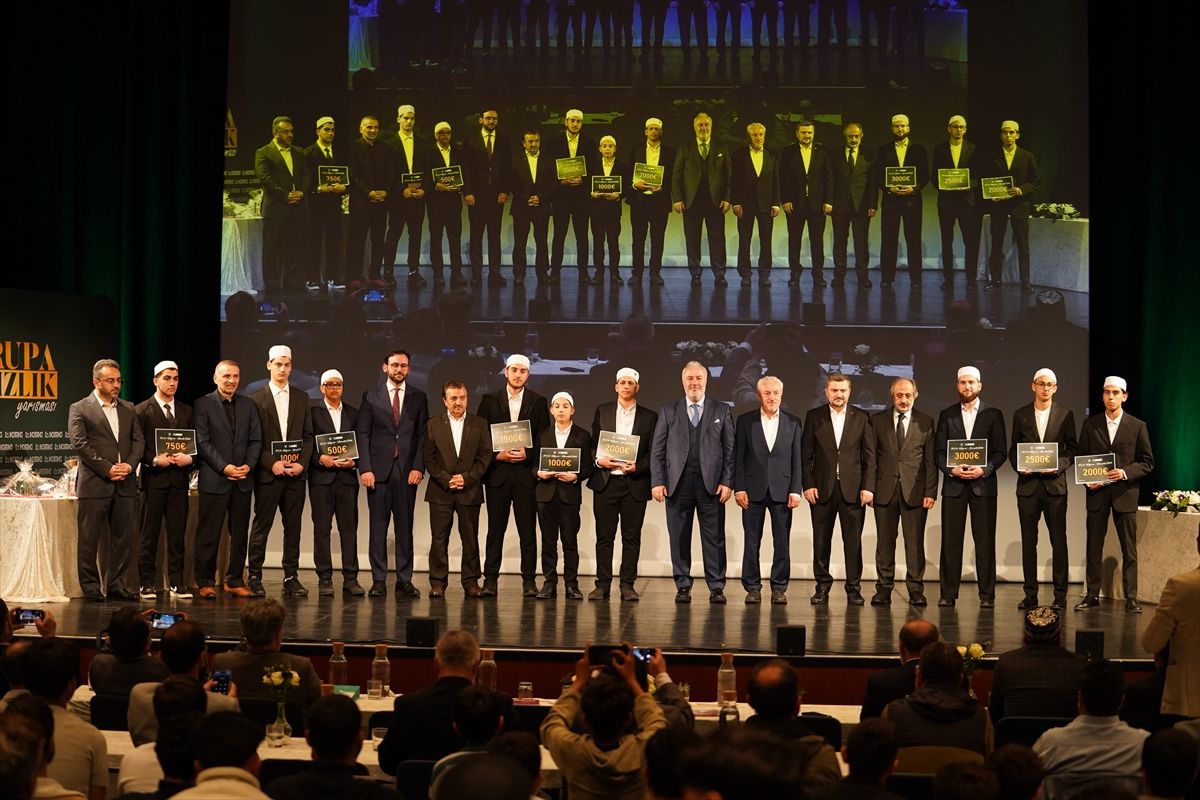 Almanya'da "4. Avrupa Hafızlık Yarışması" düzenlendi