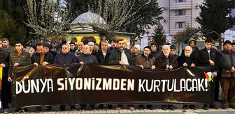 Amasya'da 'Özgürlük ve Sumud Filosu' için dualar edildi