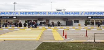 Amasya Merzifon Havalimanı mart ayında 13 bin 735 yolcuya hizmet verdi