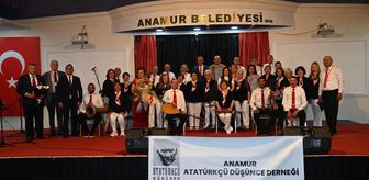 Anamur'da konser düzenlendi