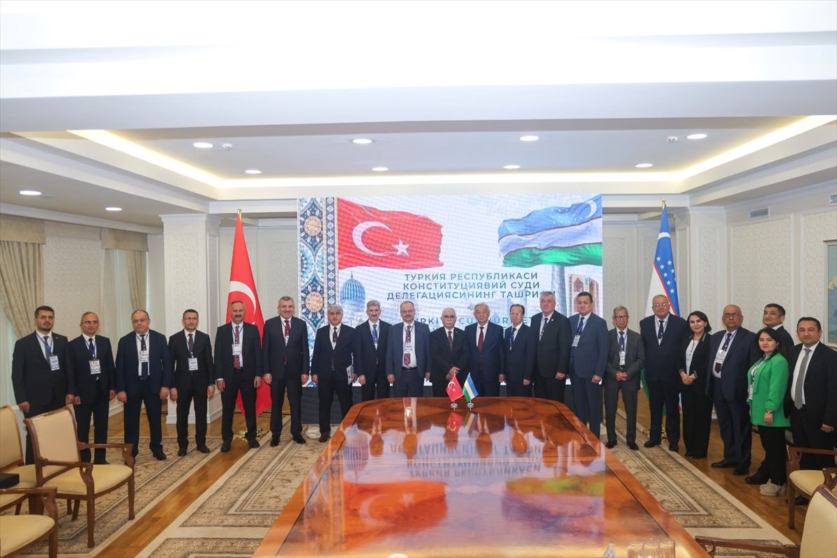 Anayasa Mahkemesi Başkanı Özkaya, Özbekistan'a çalışma ziyaretinde bulundu