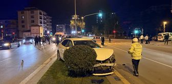Ankara'da iki ayrı trafik kazasında 4 kişi yaralandı