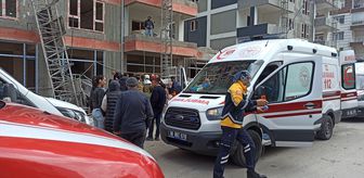 Ankara'da inşaat iskelesinin çökmesi sonucu 1'i ağır 3 işçi yaralandı