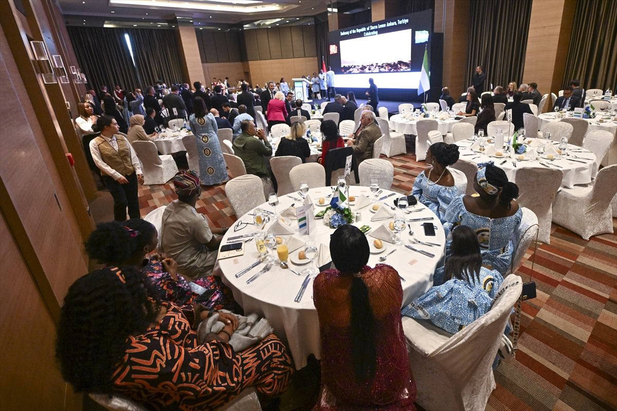Ankara'da Sierra Leone Milli Günü Resepsiyonu düzenlendi