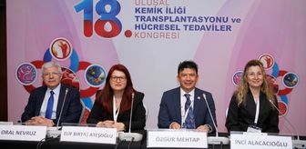 Antalya'da 18. Kemik İliği Transplantasyonu ve Hücresel Tedaviler Kongresi başladı