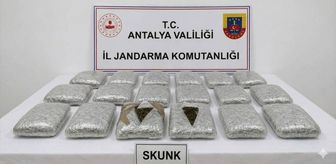 Antalya'da 30 kilogram uyuşturucu ele geçirildi