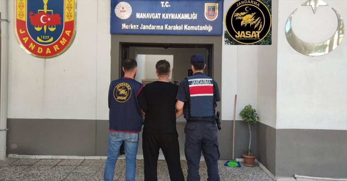 Antalya'da düzenlenen operasyonda 1 firari hükümlü yakalandı