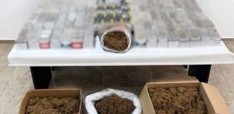 Antalya'da kaçak tütün operasyonunda 1 şüpheli gözaltına alındı
