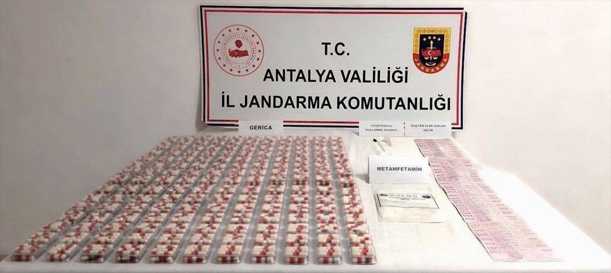 Antalya'da uyuşturucu operasyonunda 1 şüpheli yakalandı