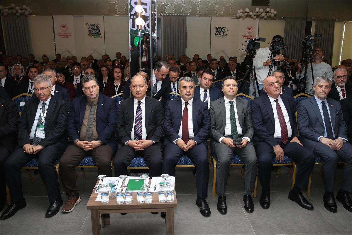 Antalya'da 'Yüzüncü Yılında Şeker Sektörü Sempozyumu' düzenlendi