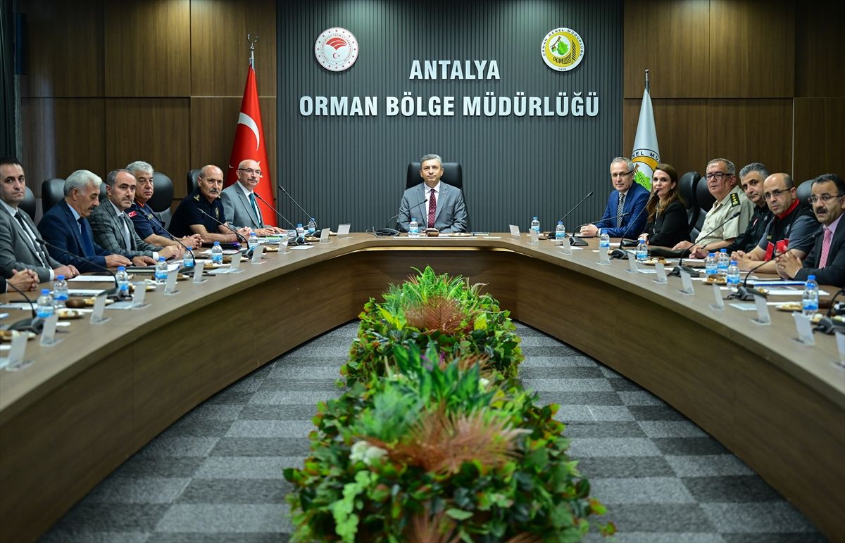 Antalya İli Orman Yangınlarını Önleme Planı bu yıl yürürlüğe girecek