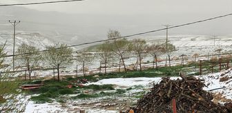 Antalya'nın yüksek kesimlerinde kar ve dolu etkili oldu