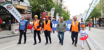 Antalya ve çevre illerde 1 Mayıs Emek ve Dayanışma Günü kutlandı