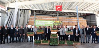 Araban'da karpuz üreticilerine karpuz fidesi dağıtıldı