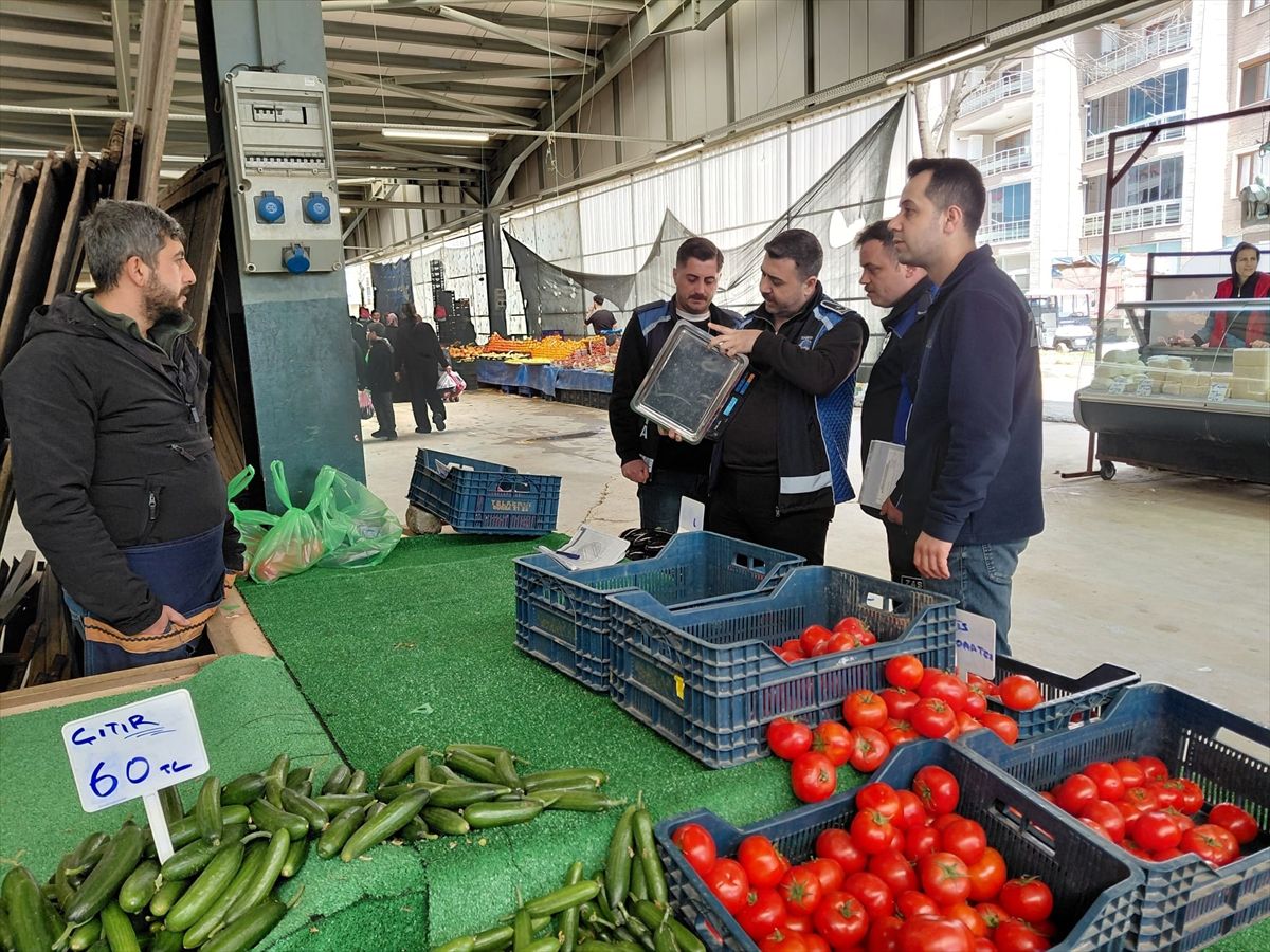Armutlu'da pazar denetimleri arttırıldı