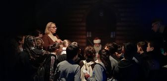 Asarcık'ta öğrenim gören öğrenciler Samsun Müzesi'ni gezdi