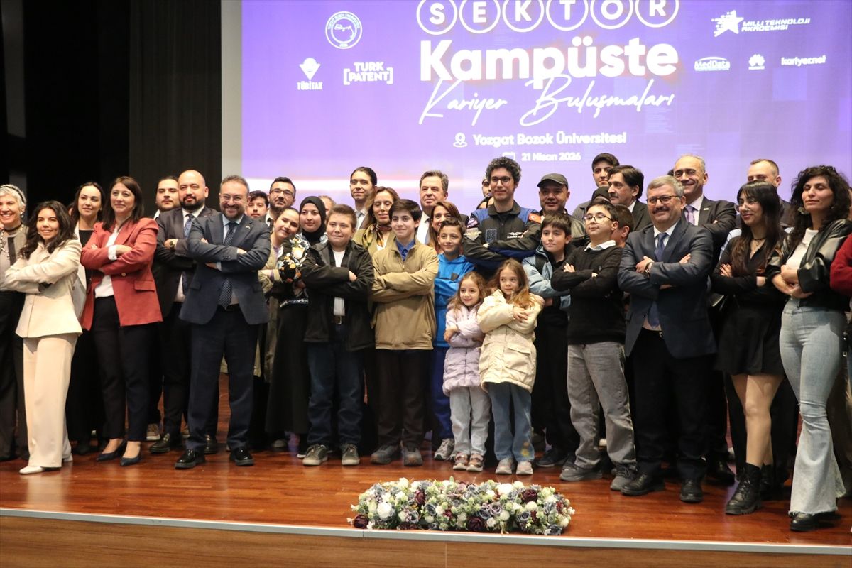 Astronot Tuva Cihangir Atasever, Yozgat'ta öğrencilerle buluştu