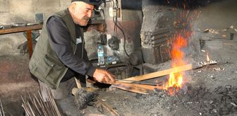 Ateşin başında 61 yıldır demire şekil veriyor