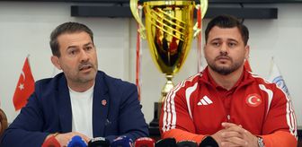 Avrupa şampiyonu milli sporcular, Ankara'da basınla buluştu
