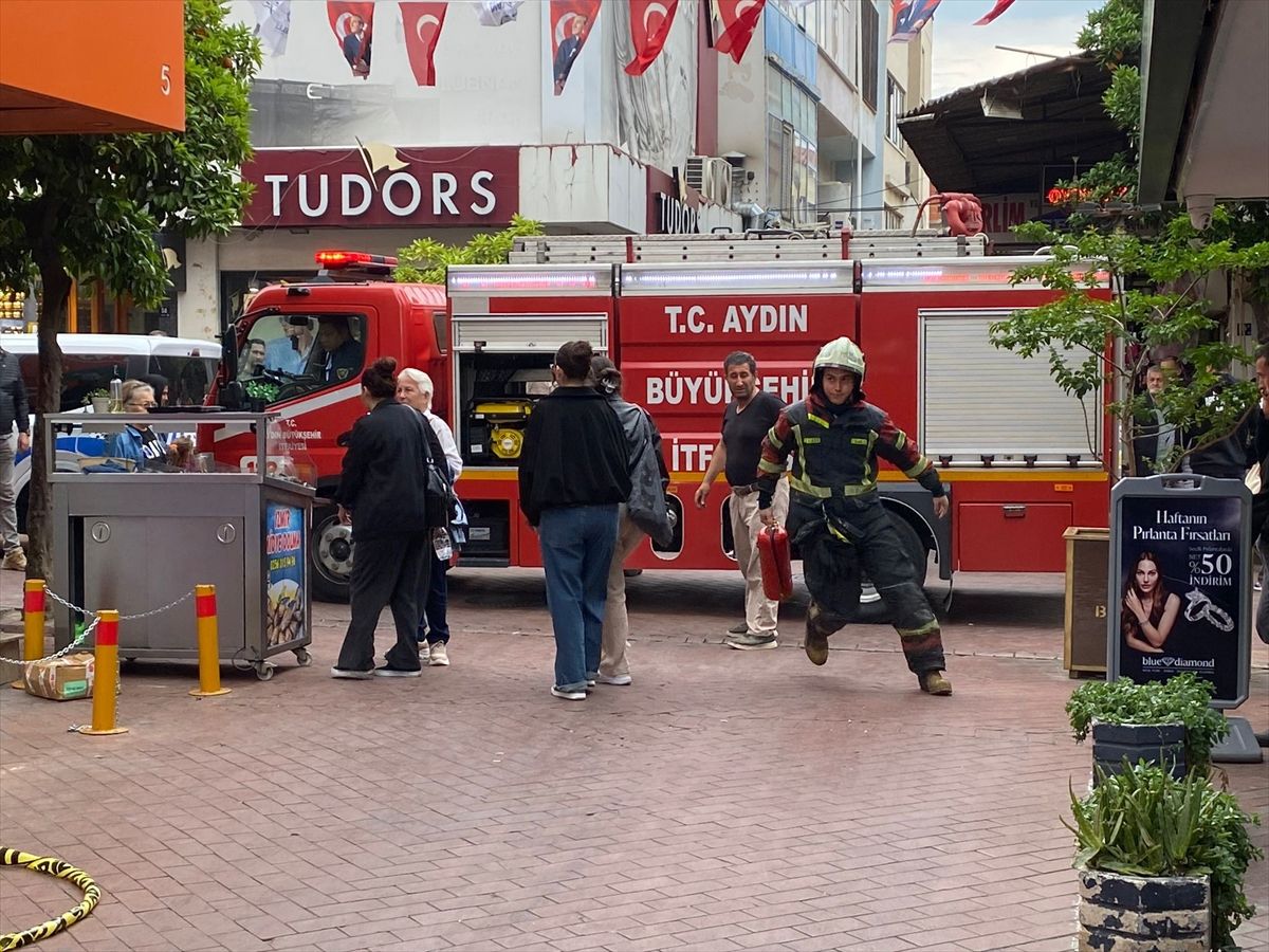 Aydın'da işletmede çıkan yangın söndürüldü