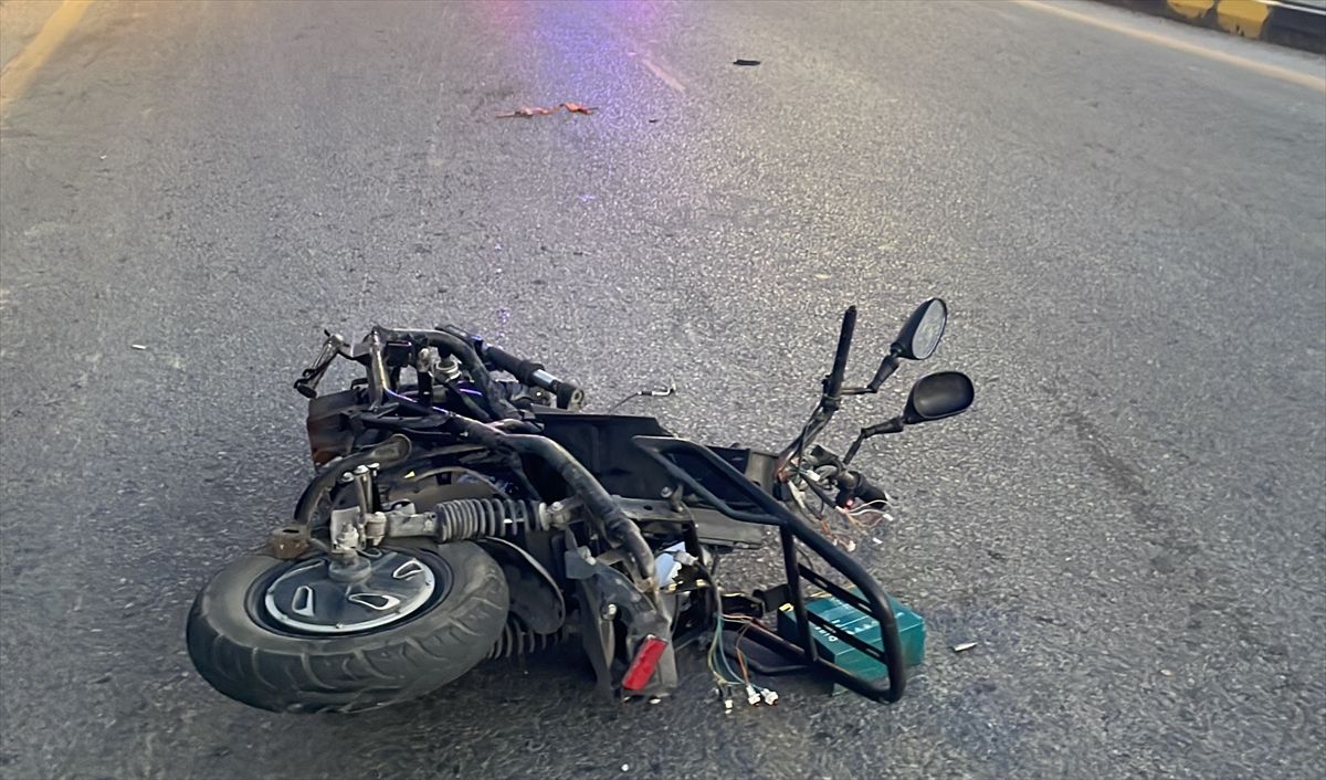 Aydın'da otomobille çarpışan elektrikli skuter sürücüsü öldü